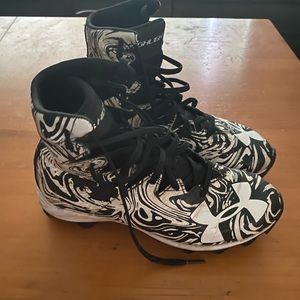 Under Armour high top Football Cleats